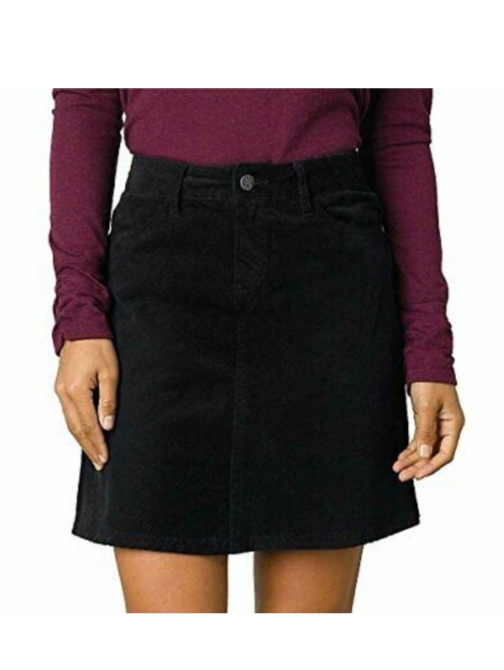 NWT PrAna Trista Courderoy/ Organic Cotton Skirt, Size 2